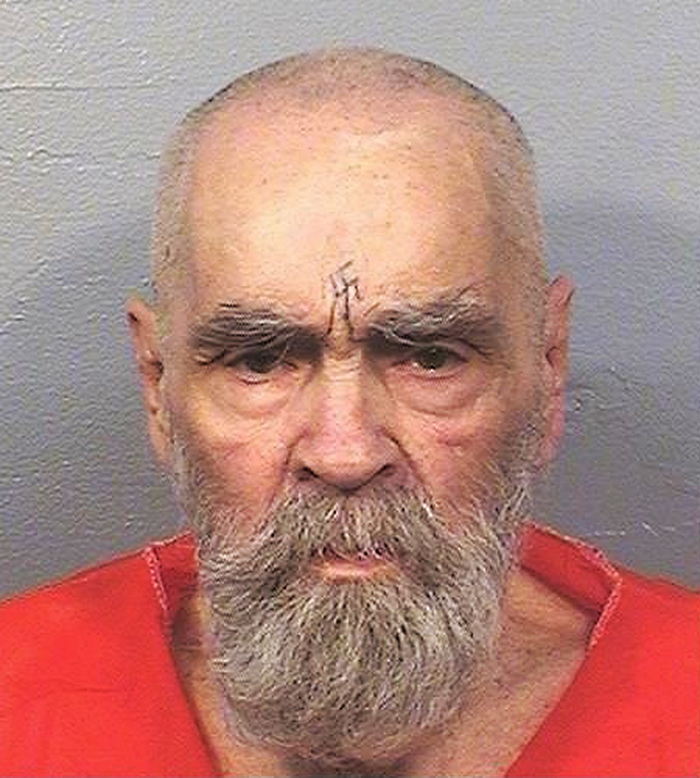 Charles Manson prison photo