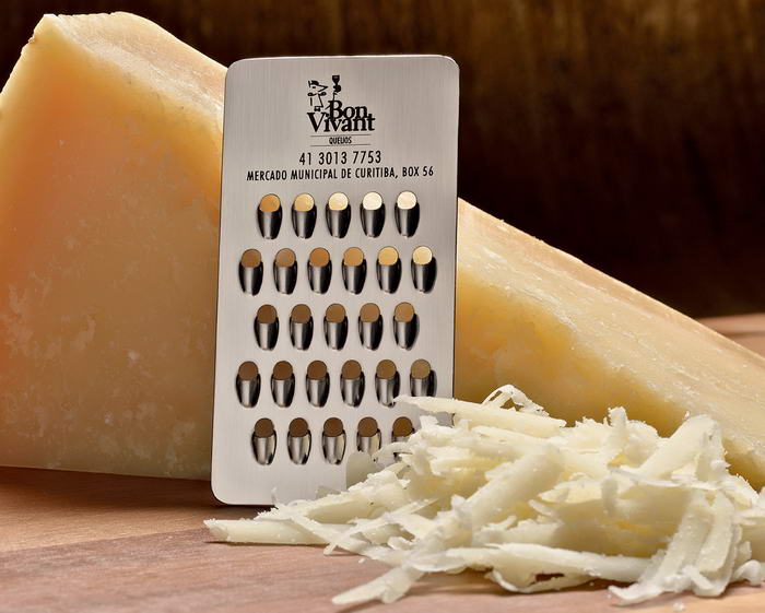 Cheese Grater Business Card