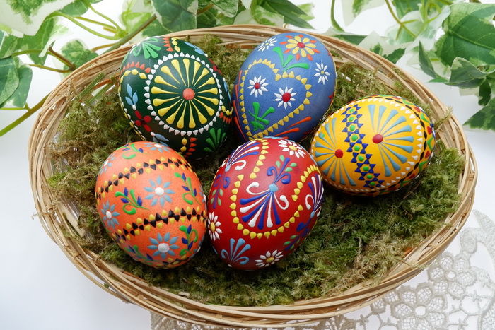 Colorful eggs