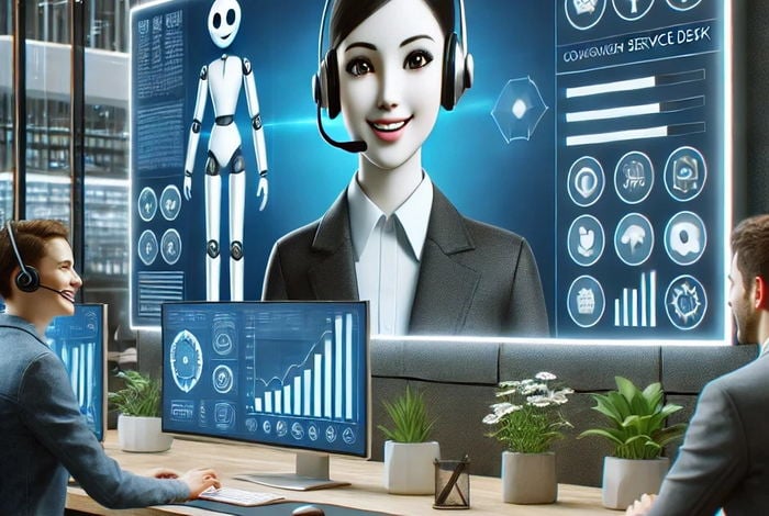 Customer service desk