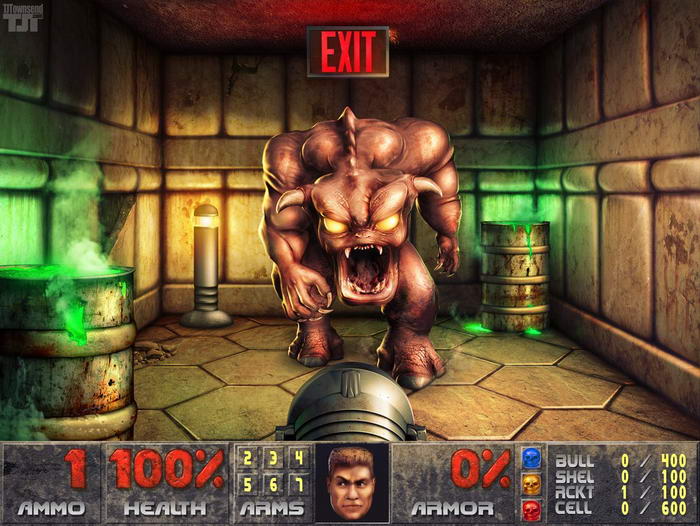 DOOM - Retro Video Games