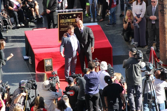 Dwayne Johnson and Jack Black