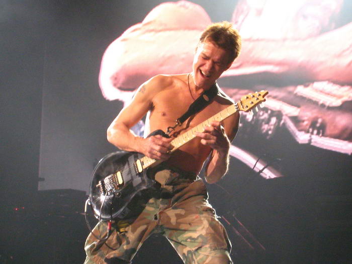 Eddie Van Halen - famosa guitarra de rock