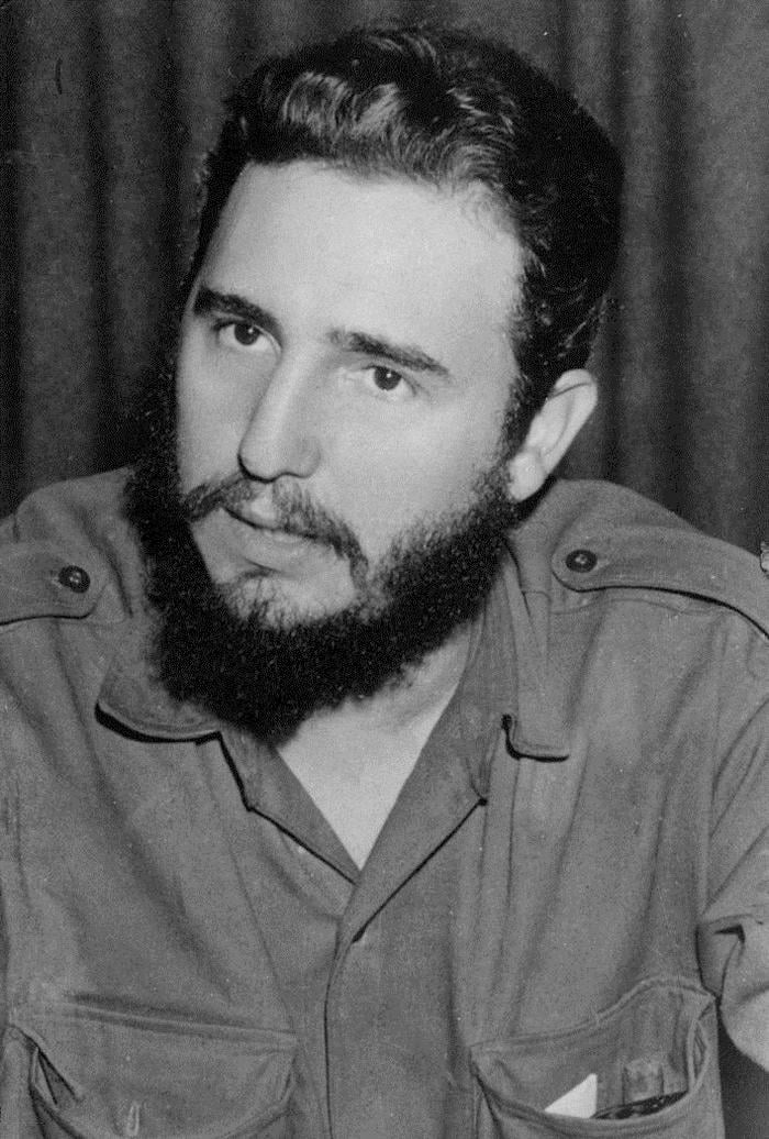 Fidel Castro 1950s 