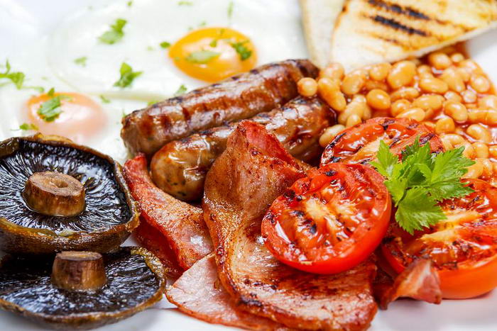 Full English Breakfast - Popular UK Dishes