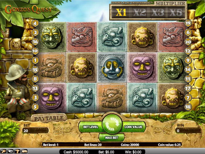 Gonzos Quest  - Popular Online Slots