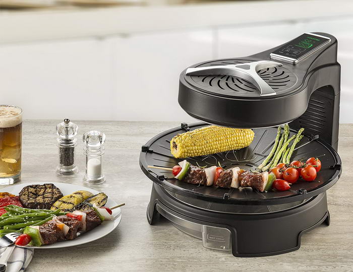 Gourmia Digital Halogen Powered Rotating Grill - Innovative Kitchen Gadgets