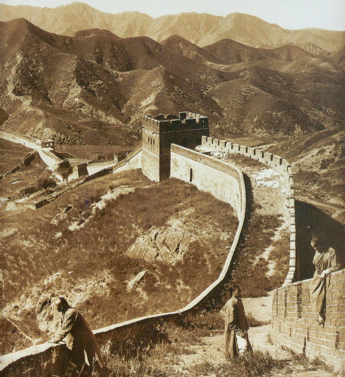 Great Wall of China from 1907