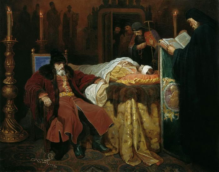 Ivan the Terrible near the body of his son