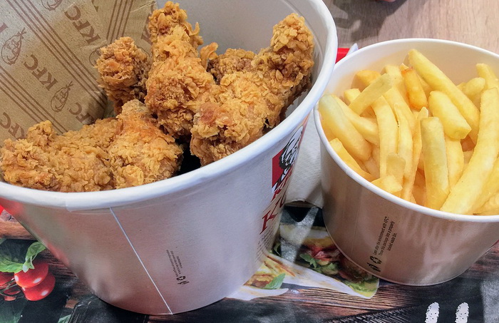KFC Hot Wings Fries