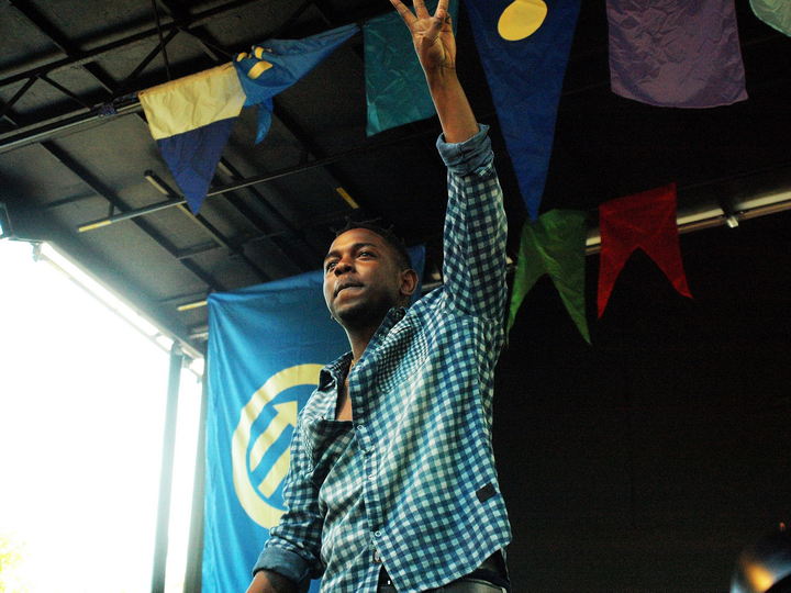Kendrick Lamar at Pitchfork
