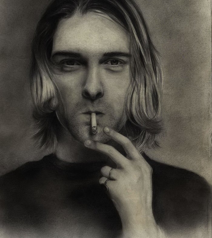 Kurt Cobain by Rose Robin