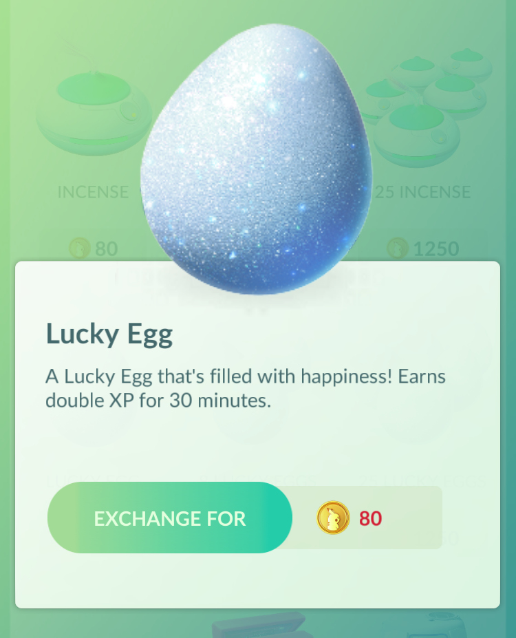 Lucky Egg - Pokemon Go Tips