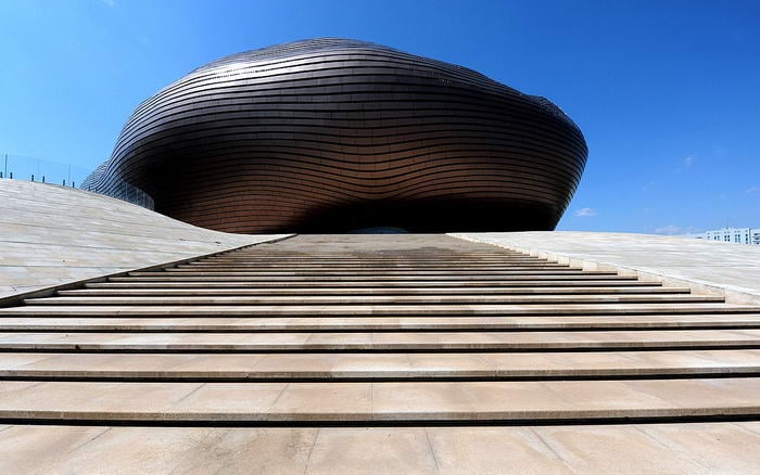 Ordos Museum - Futuristic Buildings