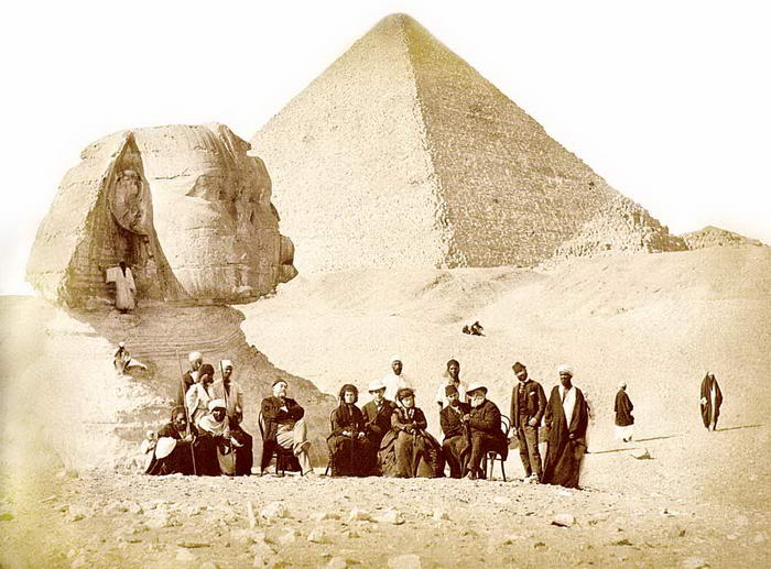 Pedro II of Brazil in Egypt 1871