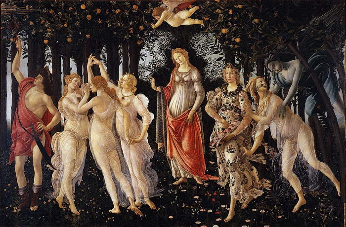 Primavera - Famous Renaissance Paintings
