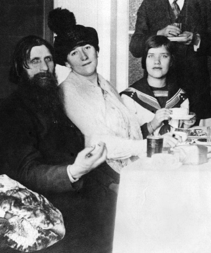 Rasputin with his wife