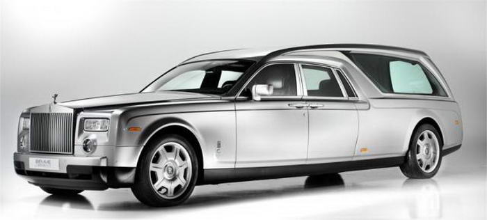 Rolls Royce Phantom Hearse - Expensive Rolls Royce Cars