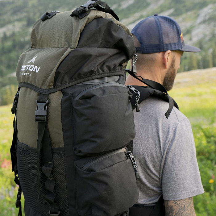 Rucksack - essential camping items