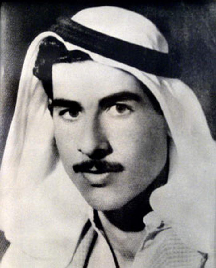 Saddam in his youth