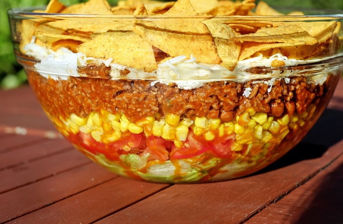 Taco Salad - Foods by college students