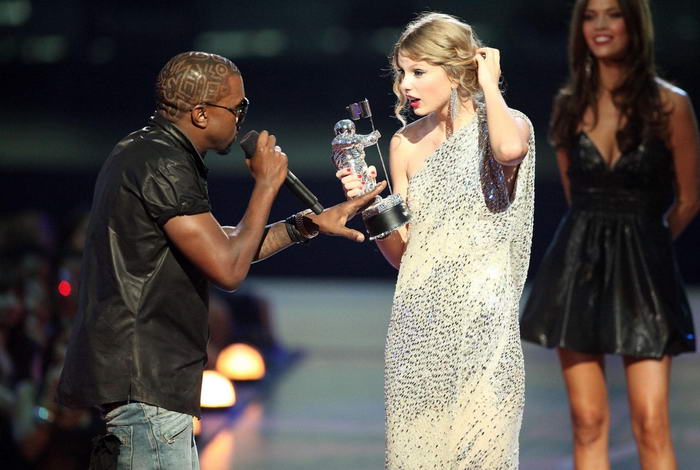 Taylor Swift with Kanye