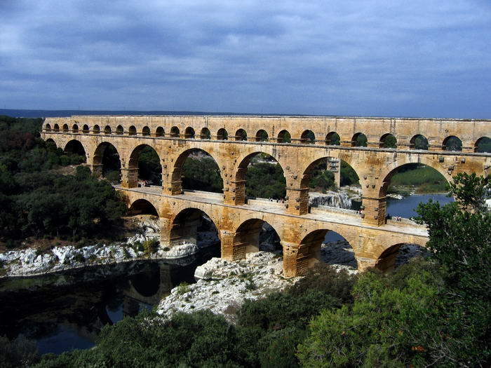 The Pont du Gard Bridge
