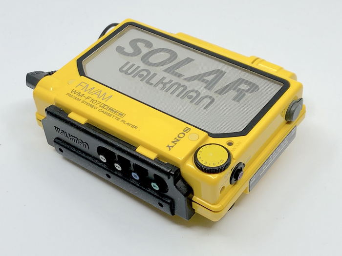 WM-F107 Solar Walkman - Sony Product Designs